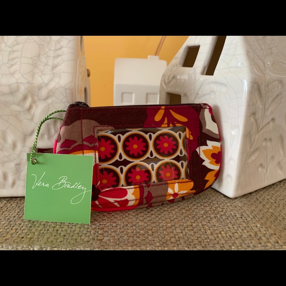 Vera Bradley Clip Zip ID